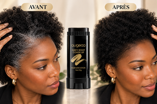 STICK AUGEAS — Camoufle vos cheveux blancs & Sublime votre look.